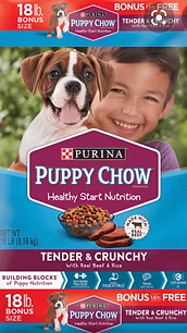 Purina Puppy Chow Tender & Crunchy